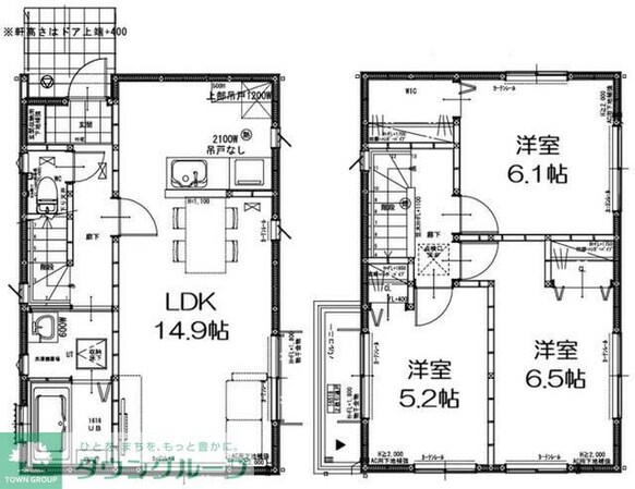 グランソフィア木野目II A号棟の物件間取画像